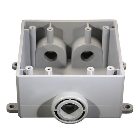 electrical box plastic three inlets|cantex electrical box.